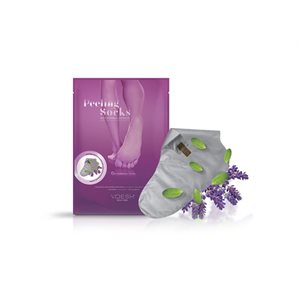 Voesh Exfoliating Lavender Peeling Socks (1 pair)