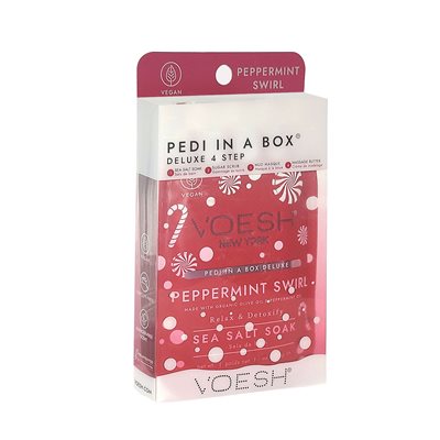 Voesh Pedicure en boite (4 etapes) Peppermint Swirl (Edition Limitee) -