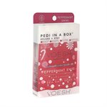 Voesh Pedi in a Box (4 Steps) Peppermint Swirl (Limited Edition) -