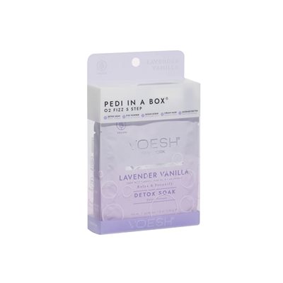 Voesh Pedicure en boite (5 etapes) Spa Lavande Vanille