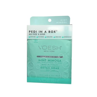 Voesh Pedicure en boite (5 etapes) Spa Mint Mimosa